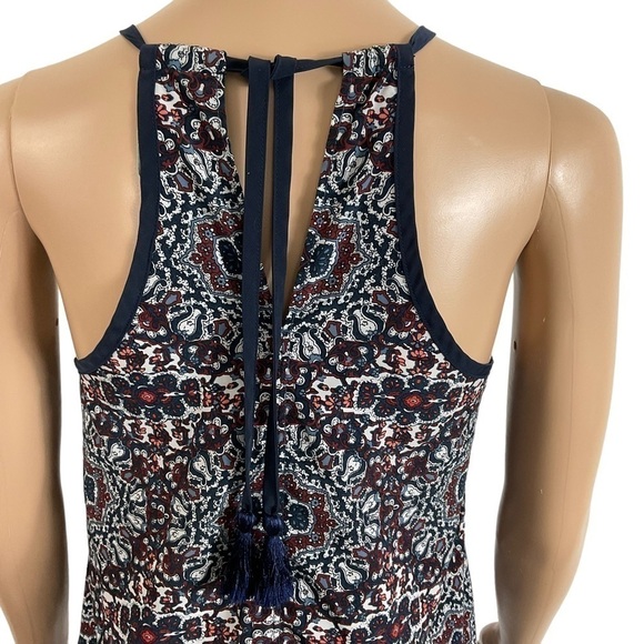 Athleta size XS Medallion Dunes V-neck Tank Top style 708302 - Picture 5 of 10